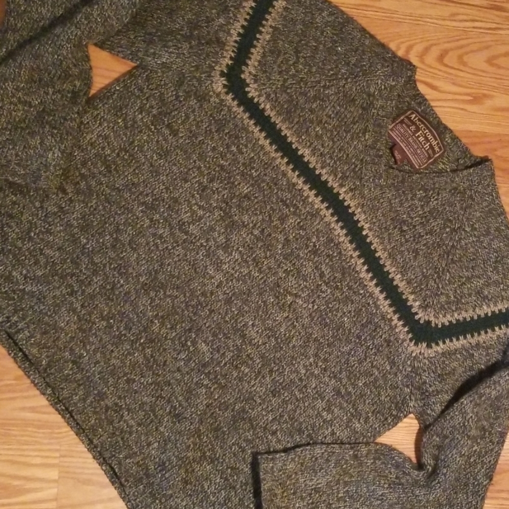 Abercrombie & Fitch wool sweater xl - Picture 1 of 6